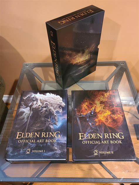 The Elden Ring Official English Hardcover Art Books Set (Volumes 1 & 2 ...