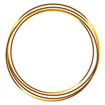 Gold Transparent Border PNG Transparent, Gold Border Png Golden Circle ...