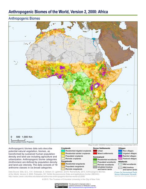 Anthropogenic Biomes of South America (2000) [2550 × 3300] : r/Map_Porn