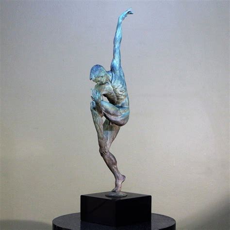 Willem Botha - Benji - Dance of Sorrow - Figurative Sculpture Man