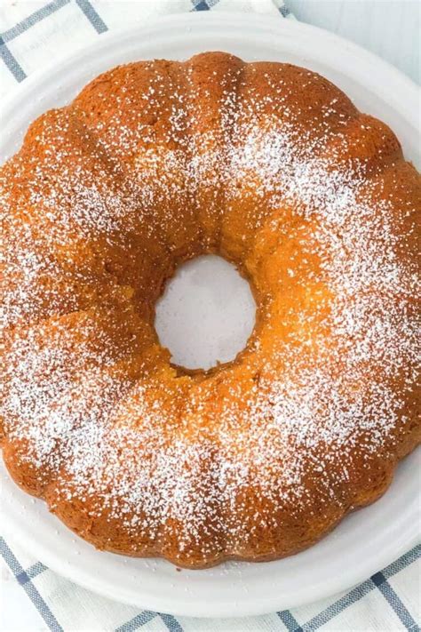 Perfectly Easy Vanilla Pudding Cake - Margin Making Mom®