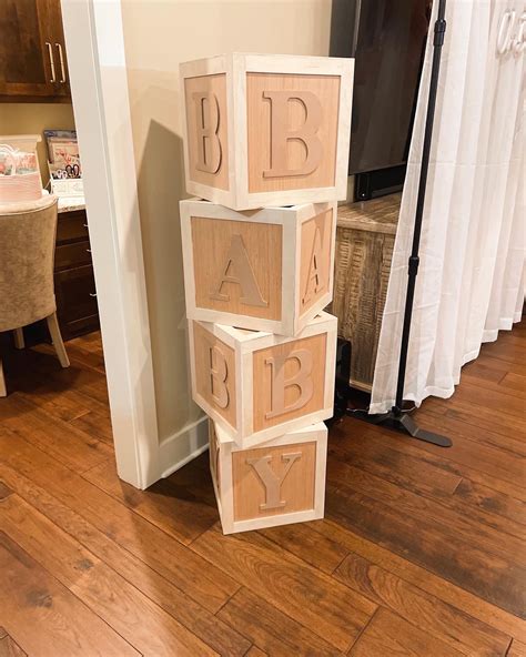 BABY Wooden Block Letters – Partiedup