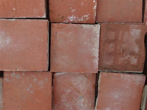 Red Handmade Quarry Tiles (9") - Watling Reclamation