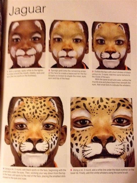 Jaguar Face Paint