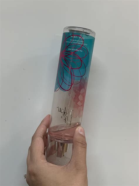 work perfume pink chiffon  bbw rbathandbodyworks