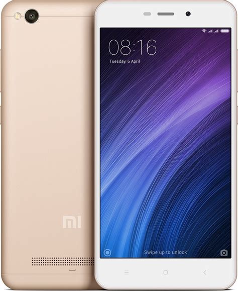 Xiaomi Redmi 4A (16GB + 2GB) Gold - DiscoAzul.com