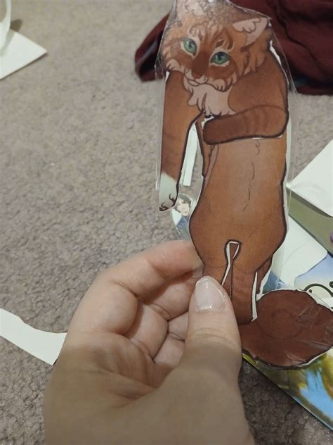 Squirrelflight/Squirrelstar Warrior Cats Bookmark in 2025 | Warrior