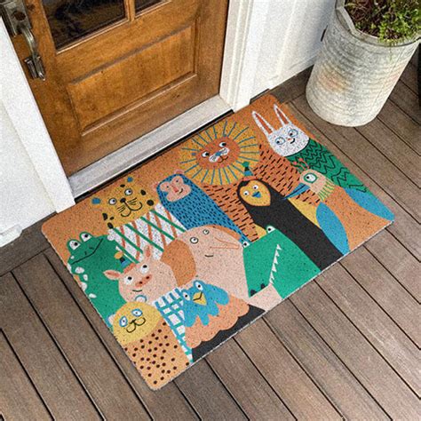 Colorful Welcome Mat