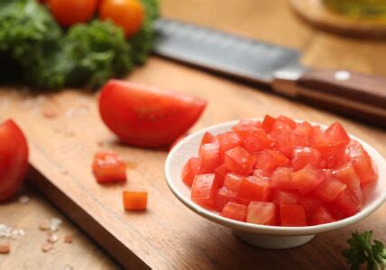 Dice: Tomato | knife skill | Taste Life