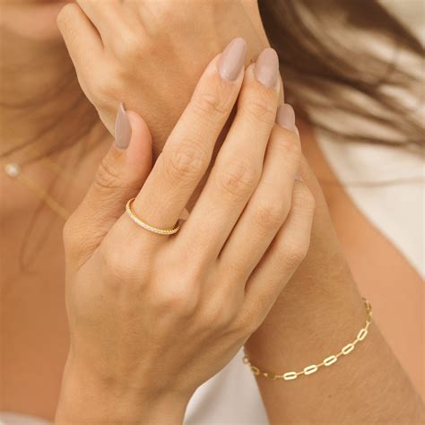 Eternity Ring – Heart Made of Gold