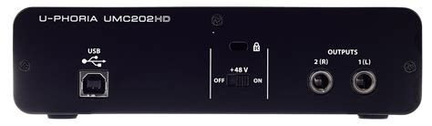 Behringer U-Phoria UMC202HD – Musikhaus Thomann