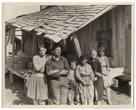 This family in Pulaski County, Arkansas, was one of the Red Cross