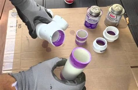 Клей для ПВХ труб и фитингов, склеивание канализационных пластиковых ...