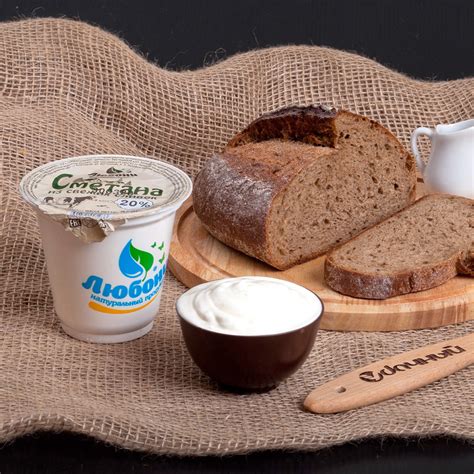 Сметана 20% 340 г Любони - Молочная продукция, Сметана - «Удачный»