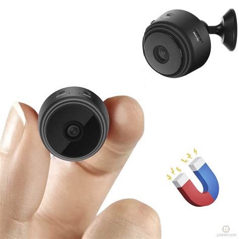 Мини магнитна WiFi скрита камера с HD качество и широкоъгълен обектив ...