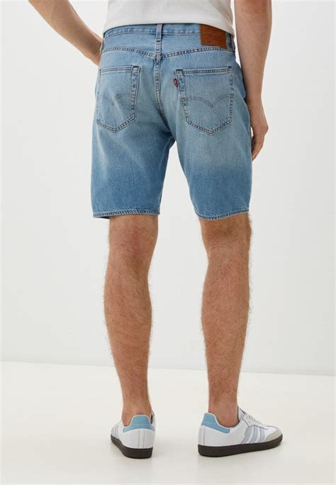 Шорты джинсовые Levi's®, цвет: голубой, RTLADO443701 — купить в ...
