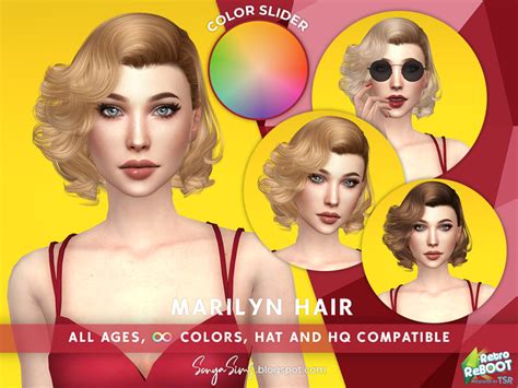 Скачать The Sims 4 "Пак женских волос" - Прически и Лица
