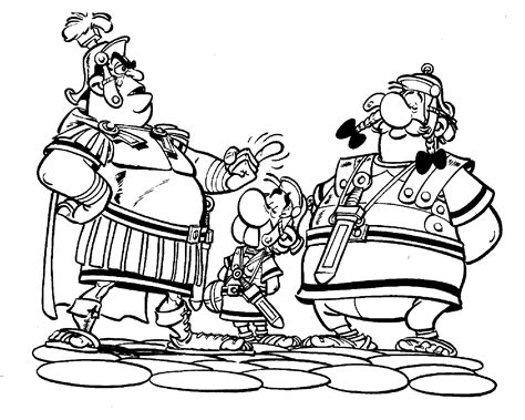 Asterix And Obelix Coloring Pages - Coloring Home