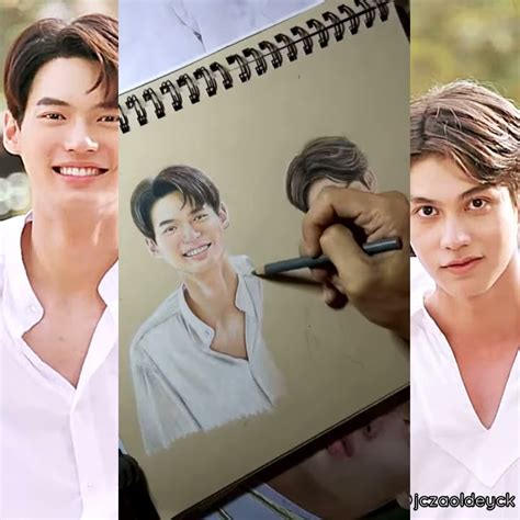 2gether The Series (คั่นกู) drawing short timelapse - YouTube