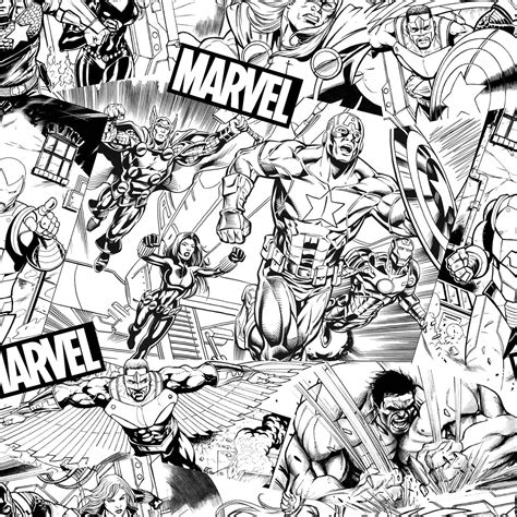 Black And White Comic Wallpapers - Wallpaper Cave