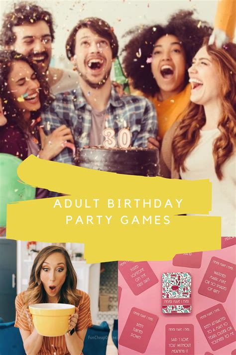 19 Kickass Birthday Party Games for Adults - Fun Party Pop