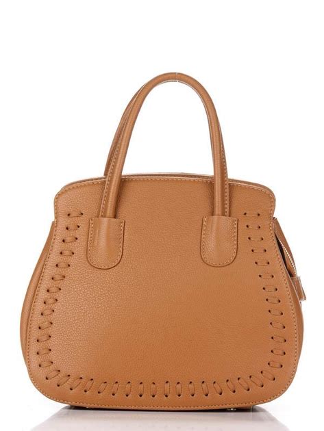 Деловая сумка Genuine Leather 8629_cuoio Кожаная Коньячный от продавца ...