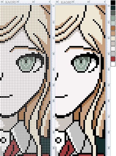 Pixel Art Grid Anime - Pixel Art Grid Gallery