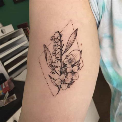 lily   valley tattoo orangetattooshopcom