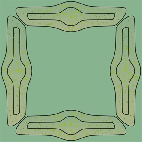 Geometric Green Frame Free Stock Photo - Public Domain Pictures