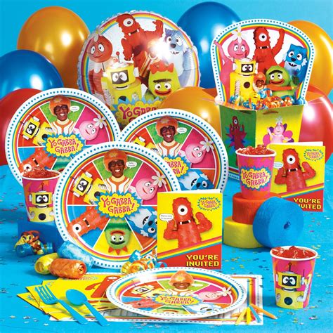 Pin by Party Supply Kits on Yo Gabba Gabba Party Ideas | Birthday party ...