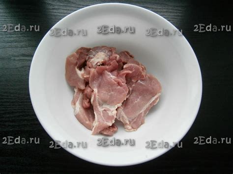 Свинина с яблоками в духовке - пошаговый фоторецепт