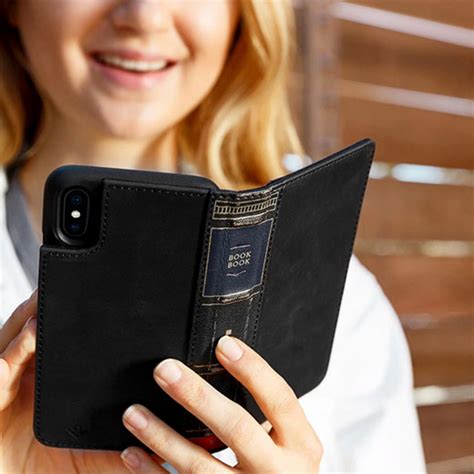 Кожаный чехол-книжка Twelve South BookBook Brown для iPhone XS Max ...