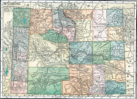 Wyoming Railroads: State Map, History, Abandoned Lines