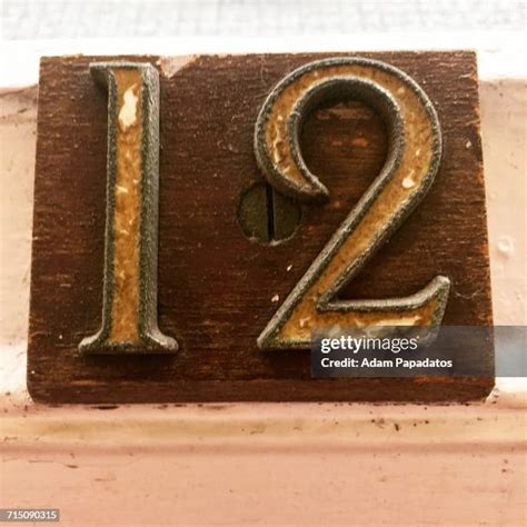 brass door numbers stock  high res pictures  images