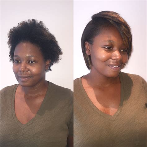 Natural Hair Before and After - Hair & Co Brooklyn