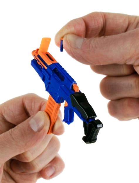 worlds smallest nerf blasters blue