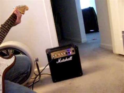 Marshall MG10CD Combo Practice Amp Demo - YouTube