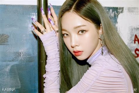 aespa : Nouvelles photos teasers de KARINA pour les débuts du groupe