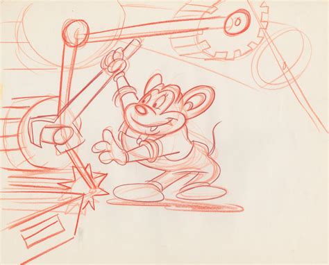 Mighty Mouse: The New Adventures Development Drawing - ID: feb24188 ...