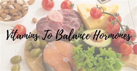 What are the Best Vitamins to Balance Hormones for Females? - Nutrition ...
