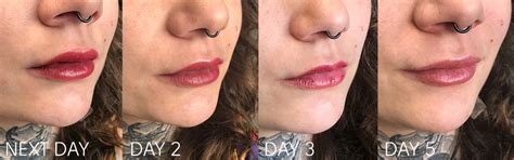 Share more than 62 full lip tattoo healing process best - in.cdgdbentre