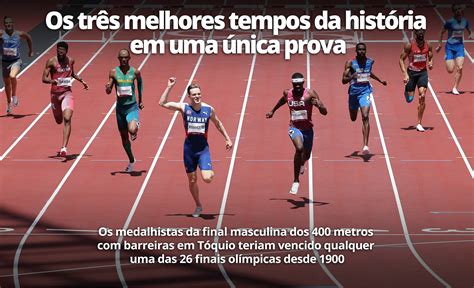 Olimpiadas É De Quanto Em Quanto Tempo - Os três melhores tempos da história das Olimpíadas em uma única prova
