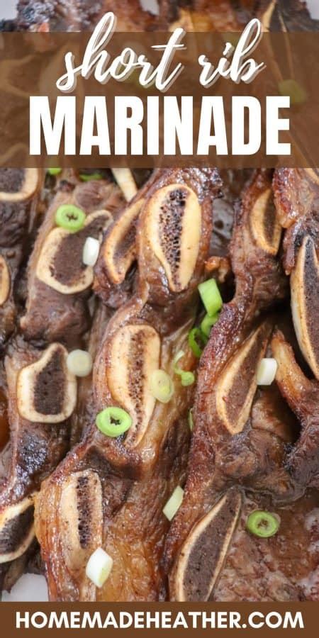 marinade  ribs homemade heather