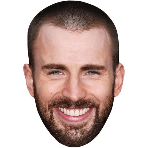 Chris Evans (Short Hair) Big Head - Celebrity Cutouts