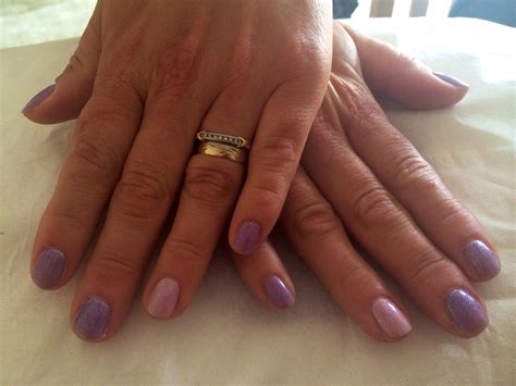 two colour manicure