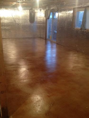 Acid Etch Concrete Basement Floor – Flooring Blog