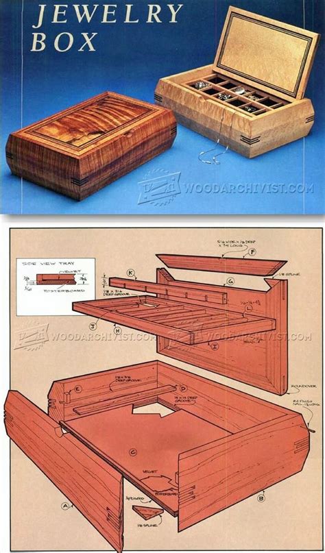 Jewelry Box Woodworking Plans