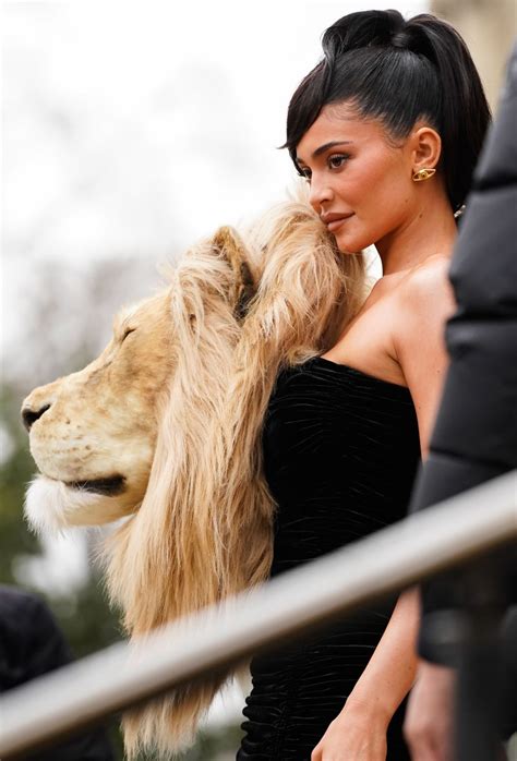 Kylie Jenner at Schiaparelli Show in Paris 01/23/2023 • CelebMafia