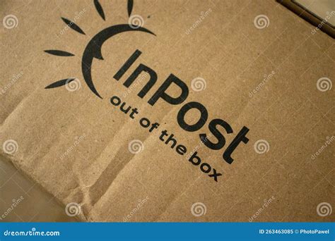 Inpost Brand Logo. Pack with InPost Logo and Sign Editorial Image ...