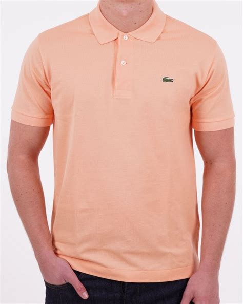 Lacoste Classic Polo Shirt Peach - 80s Casual Classics